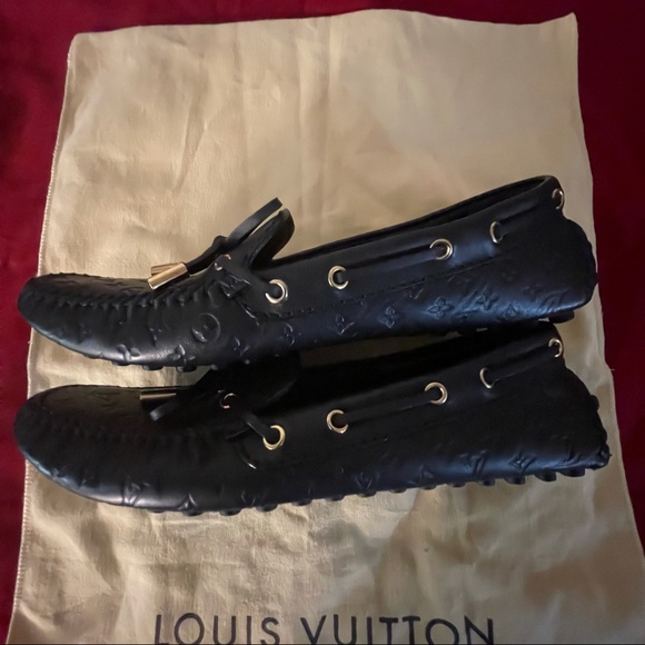 Louis Vuitton Leather Monte Carlo Drivers - Picture 5 of 8